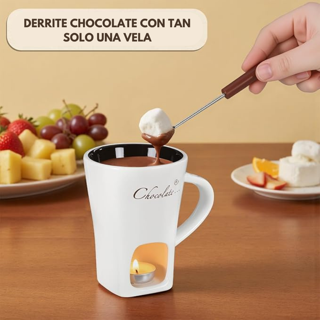 Fonduelove™ taza para derretir chocolate