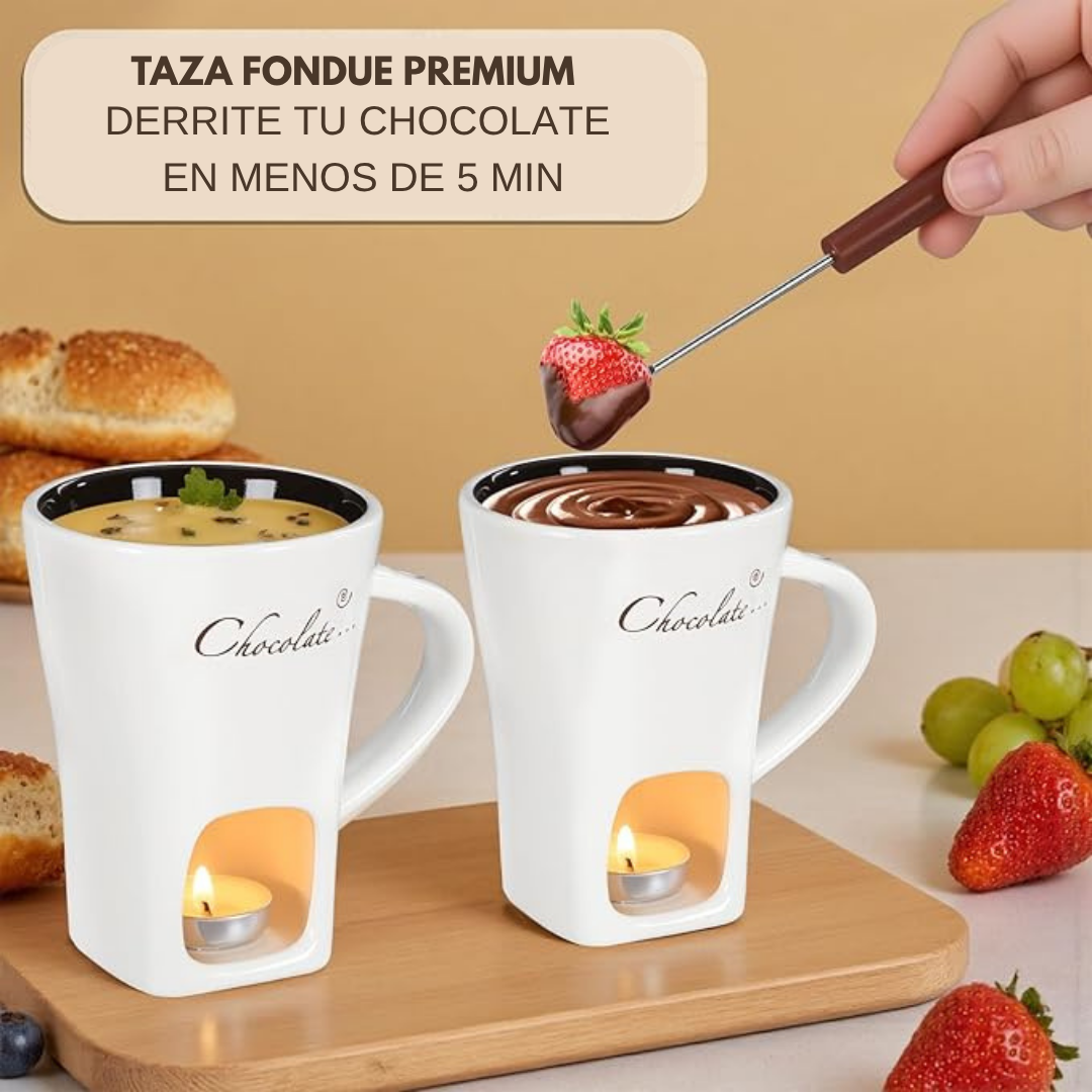 Fonduelove™ taza para derretir chocolate