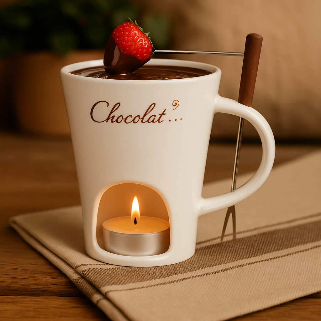 Fonduelove™ taza para derretir chocolate