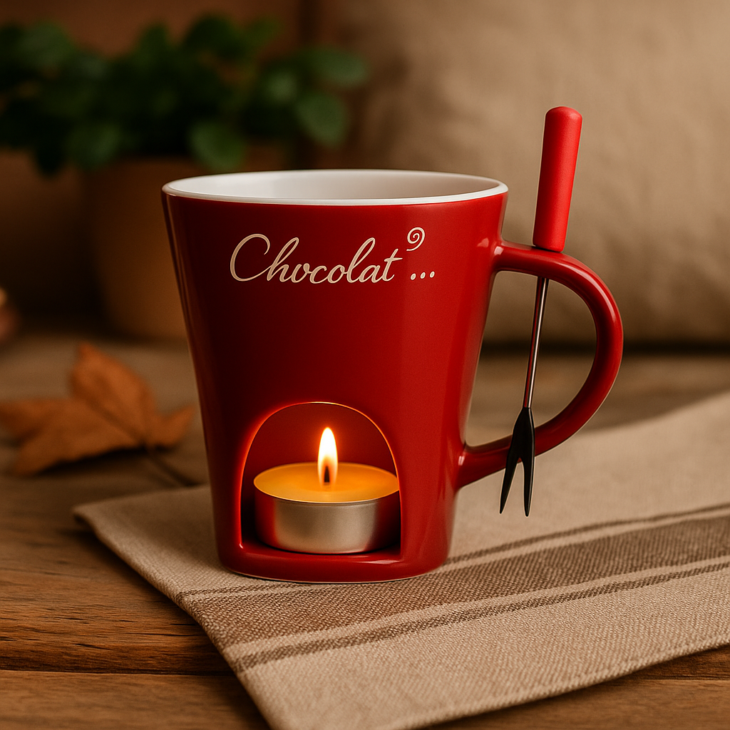 Fonduelove™ taza para derretir chocolate